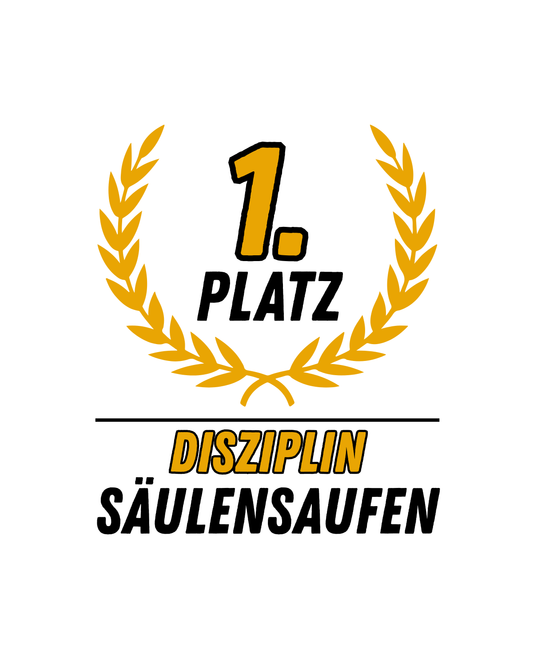 1. Platz Säulensaufen - Premium Shirt