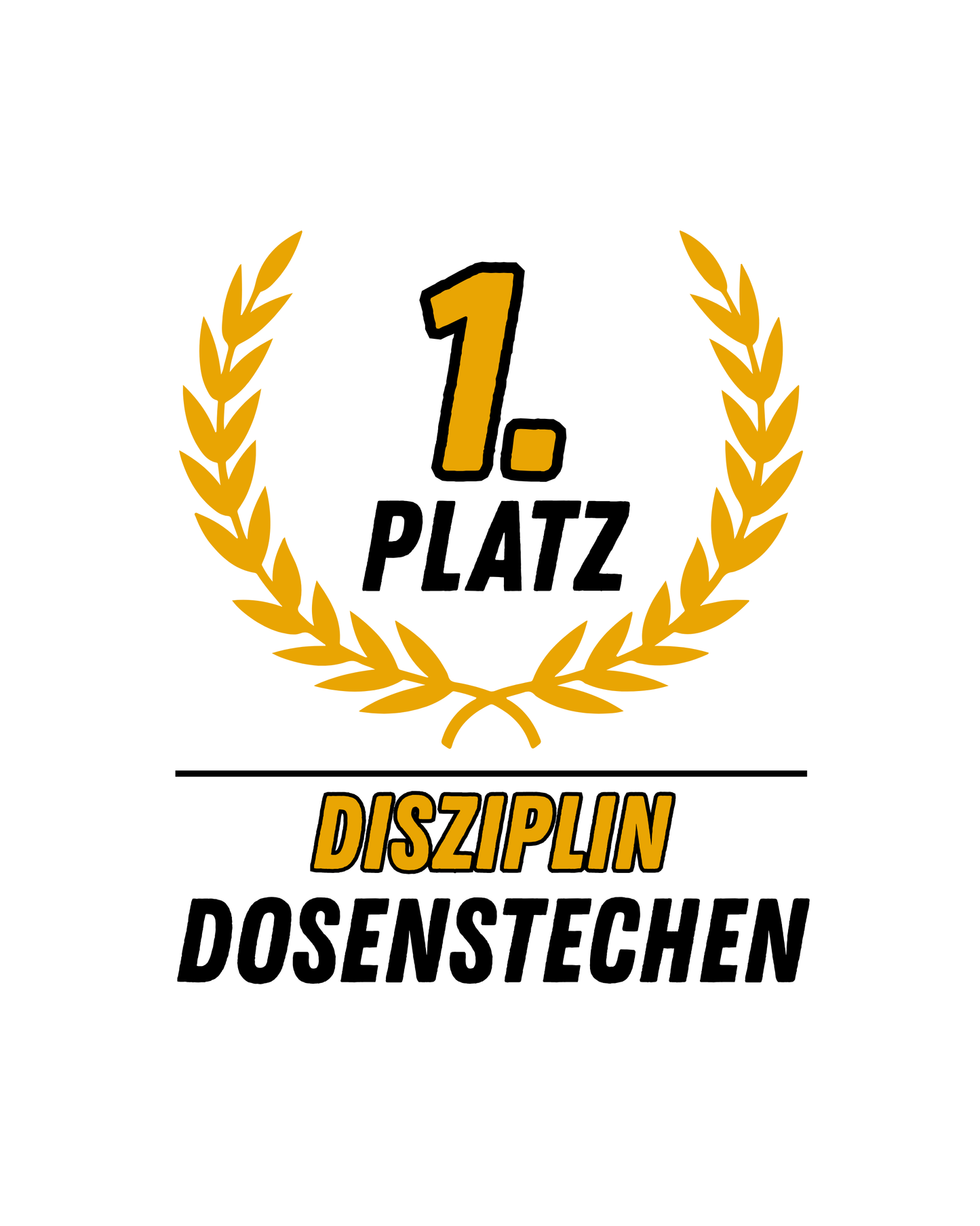 1. Platz Dosenstechen - Premium Shirt