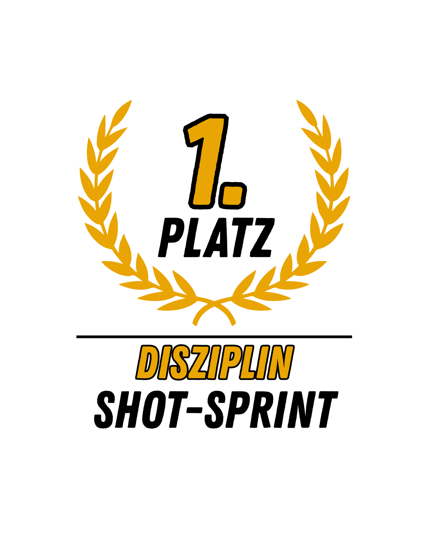 1. Platz Shot-Sprint - Premium Shirt