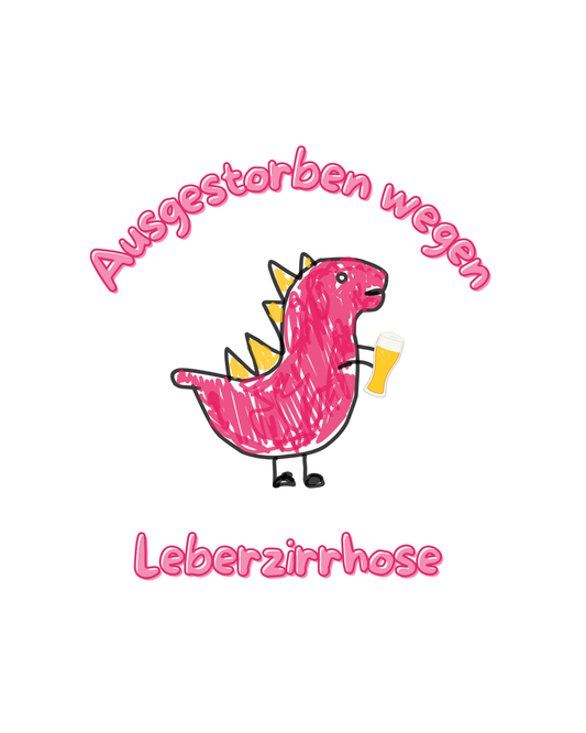 Ausgestorben Dino Pink - Premium Shirt