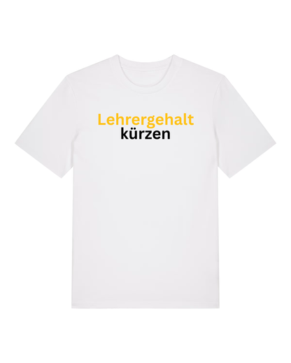 Lehrergehalt kürzen - Premium Shirt
