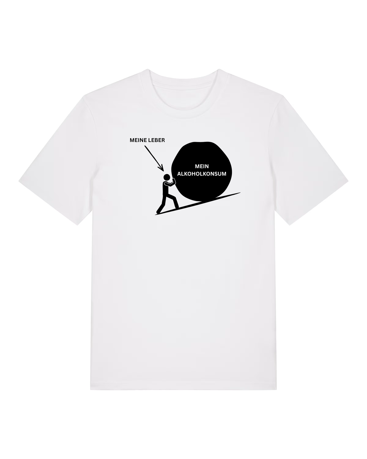 Meine Leber u. Alkoholkonsum - Premium Shirt