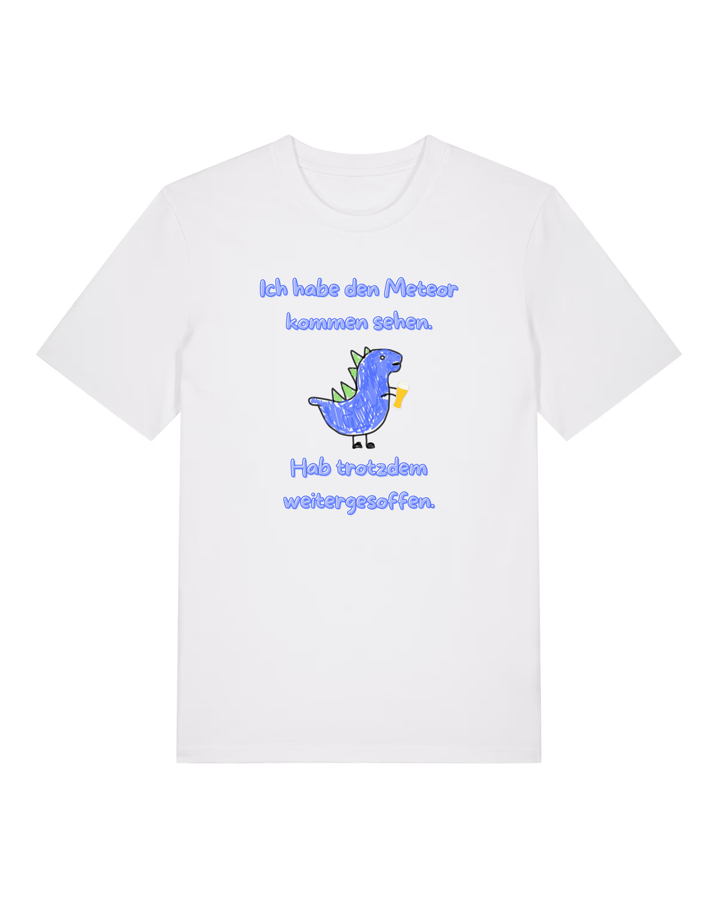 Meteor Dino Blau - Premium Shirt