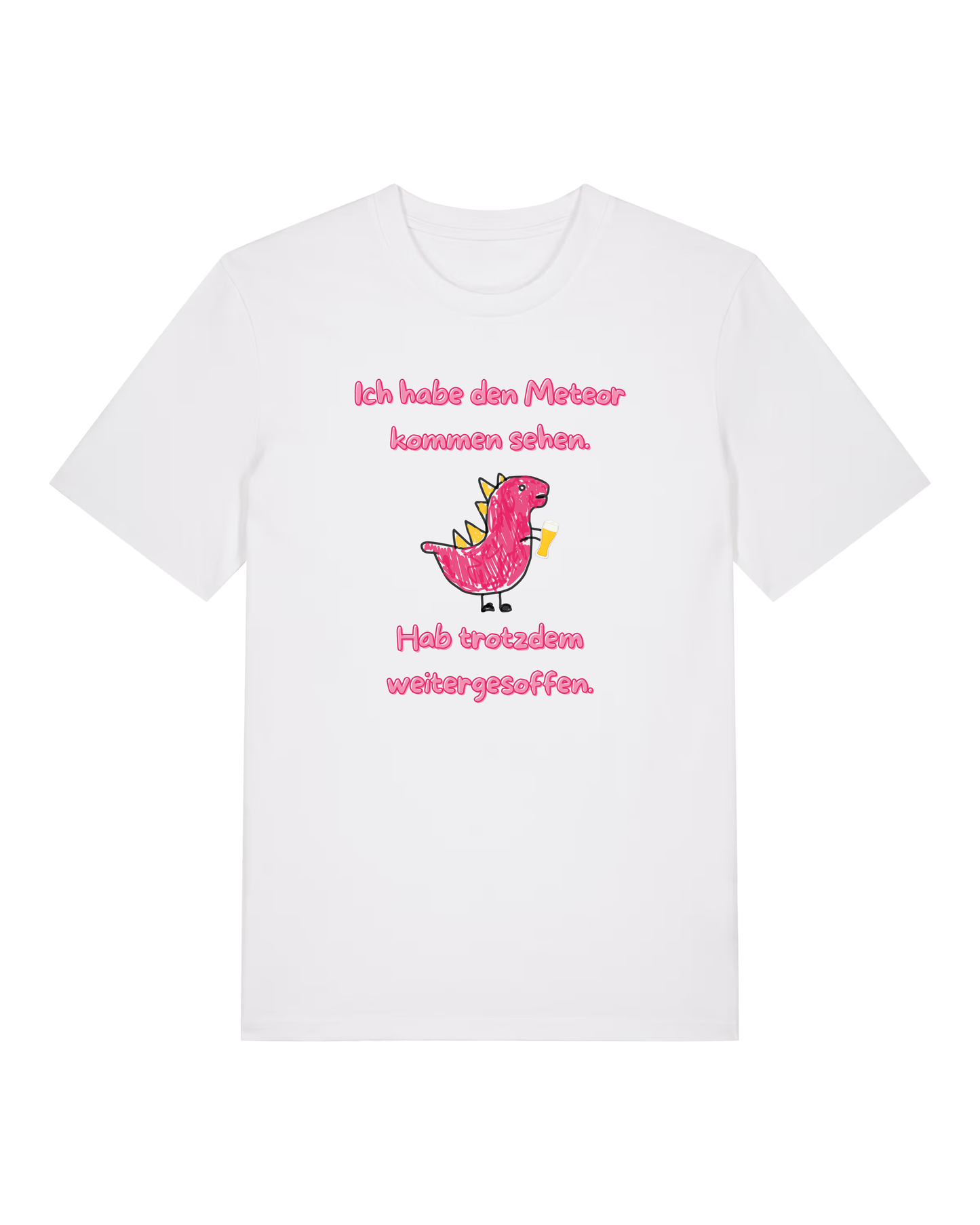 Meteor Dino Pink - Premium Shirt