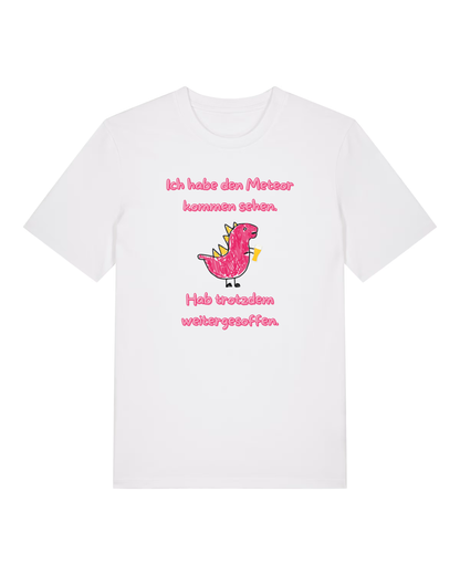 Meteor Dino Pink - Premium Shirt